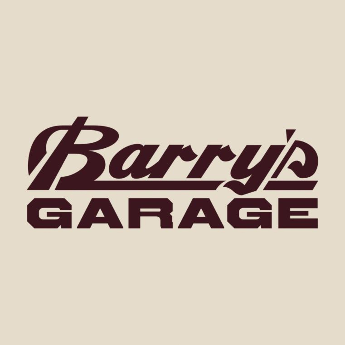 Barrys garage logo